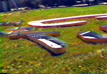 Crest Drive-In Theatre - Letters On Ground From Darryl Burgess